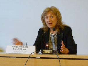 Kryetarja e Gjykatës Speciale, Ekaterina Trendafilova