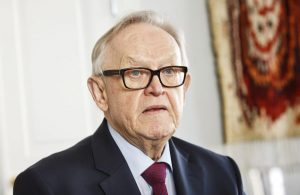 Ish-presidenti i Finlandës, Martti Ahtisaari