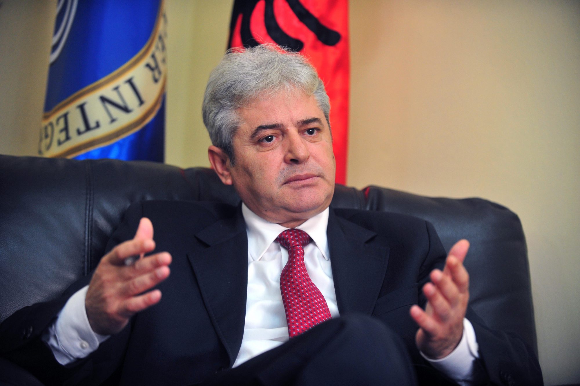Kryetari i Bashkimit Demokratik për Integrim, Ali Ahmeti