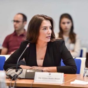 Deputetja e Partisë Demokratike të Kosovës (PDK), Ariana Musliu-Shoshi