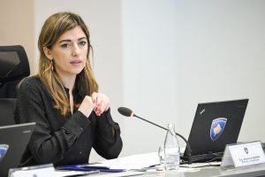 Albulena Haxhiu, ministrja e Drejtësisë