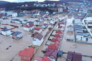 Vërshimet e mëdha në Skenderaj
