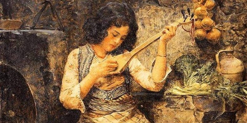 "Vajza shqiptare" (1870), vepra e piktorit serb, Svetislav Jovanoviç