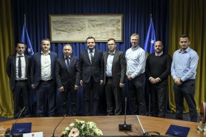 Kurti dhe një delegacion i shoqatës “Inxhinierët Shqiptarë të Zvicrës”