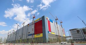 Fabrika e gjysmëpërçuesve të markës Samsung në Korenë e Jugut