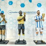 Lionel Messi mori një statujë prej dylli të martën e kaluar