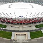 Pamje e stadiumit “PGE Narodowy” ku do të zhvillohet ndeshja