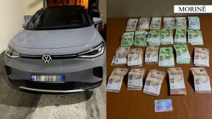 35-vjeçari nga Kosova kapet në doganën e Morinës me 23 mijë € të pa deklaruara
