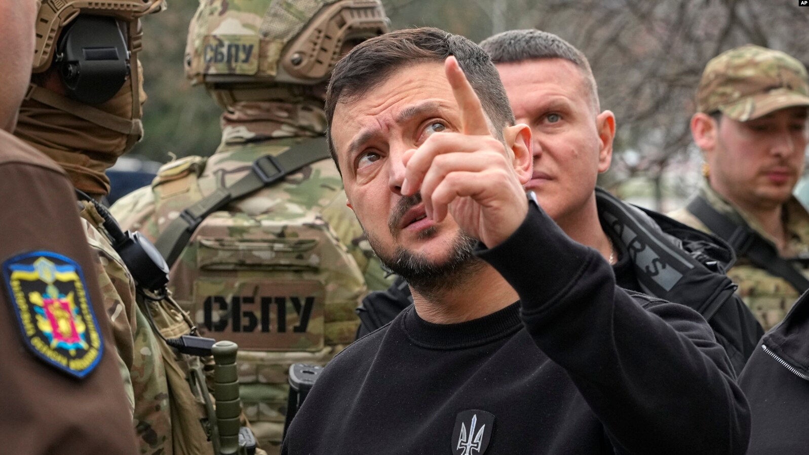 Presidenti ukrainas Volodymyr Zelensky. Foto: AP