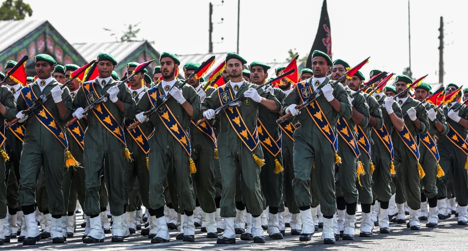 Garda Revolucionare e Iranit. Foto: AFP