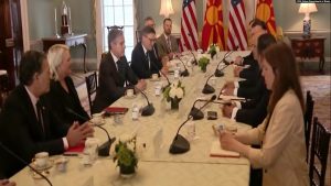 Në Uashington takohet Sekretari Blinken me kryeministrin maqedonas Kovaçevski
