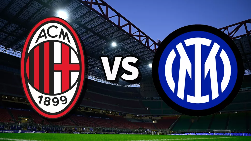 (Image credit: Logos: AC Milan/Inter Milan/Creative Commons / Stadium: Mattia Ozbot - Inter/Inter via Getty Images)