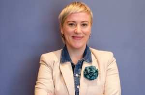 Zëdhënësja e Lidhjes Demokratike të Kosovës, Sibel Halimi