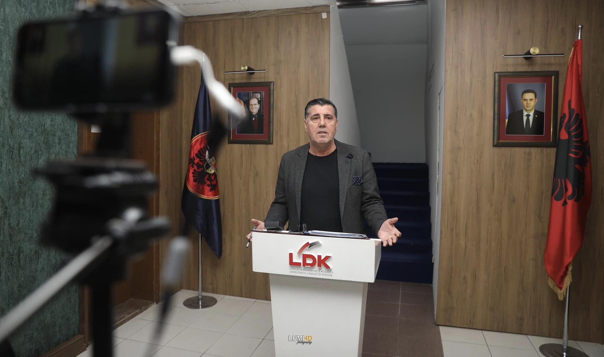 Lutfi Haziri, nënkryetari i Lidhjes Demokratike të Kosovës (LDK)