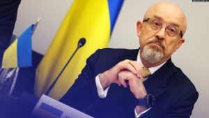 Ministri ukrainas i Mbrojtjes, Oleksiy Reznikov. Foto: AFP