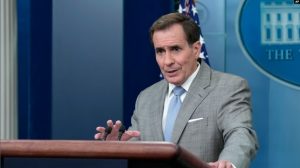 John Kirby, zëdhënës i Këshillit të Sigurisë Kombëtare. Foto: AP