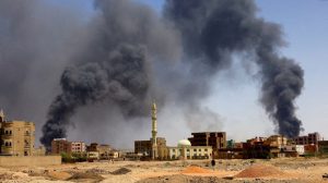 Luftimet në kryeqytetin sudanez, Kartum. Foto: Reuters