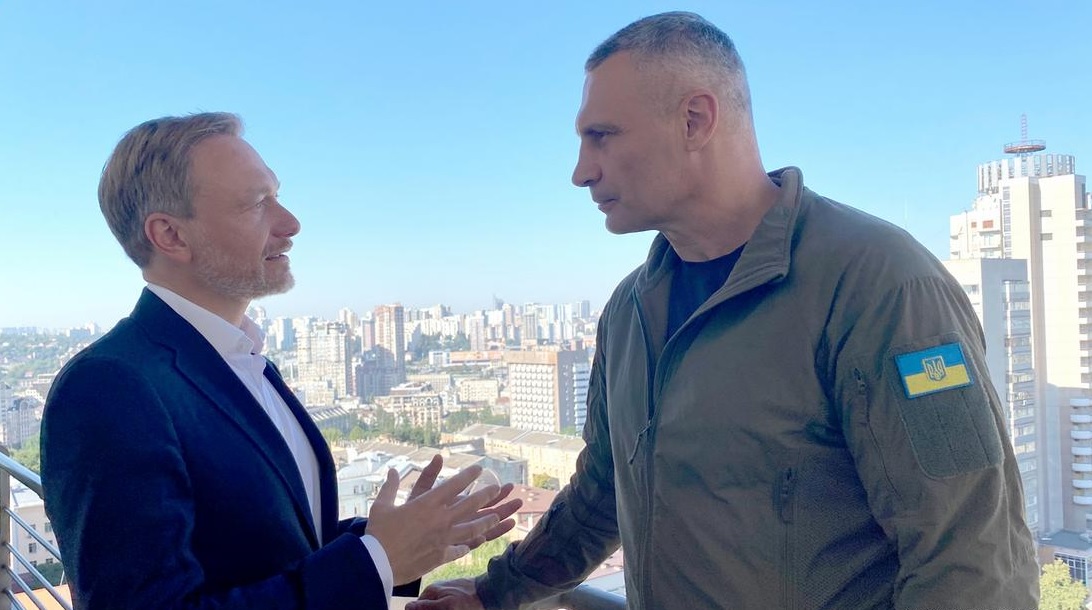 Christian Lindner dhe Vitali Kliçko