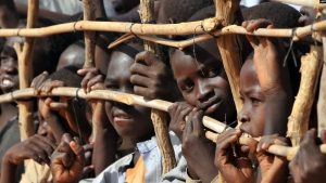 Fotografi ilustruese. Fëmijë nga Sudani në një kamp refugjatësh në Çad. Foto: AFP