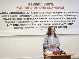 Nënkryetarja e Partisë Demokratike të Kosovës, Vlora Çitaku