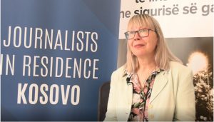 Gazetarja e parë ukrainase e ardhur në Kosovë, Lyudmila Makey