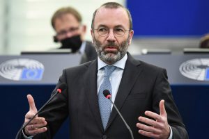 Presidenti i Partisë Popullore Evropiane (ENP) dhe deputeti i Parlamentit Evropian, Manfred Weber