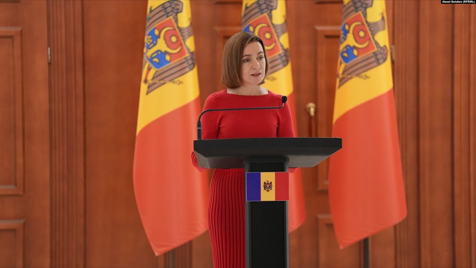 Presidentja e Moldavisë, Maia Sandu.
