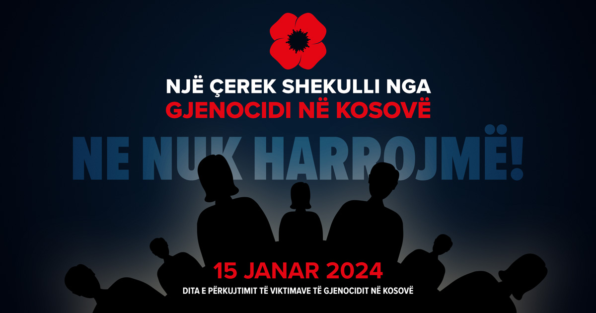 “Gjenocidi në Kosovë – Plagë e Hapur”
