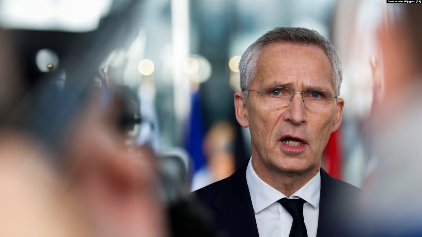 Shefi i NATO-s, Jens Stoltenberg.