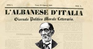 Përvjetori i gazetës së parë shqiptare “L’albanese d’Italia”