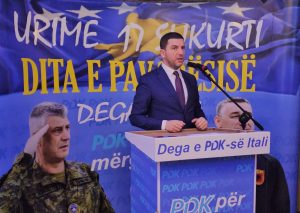 Kryetari i Partisë Demokratike të Kosovës (PDK), Memli Krasniqi