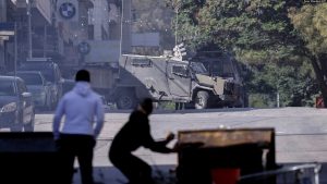 Përkeshjet mes forcave izraelite dhe palestinezëve në Bregun Perëndimor në nëntor të vitit 2023.