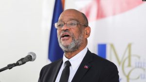 Kryeministri i dorëhequr i Haitit, Ariel Henry.