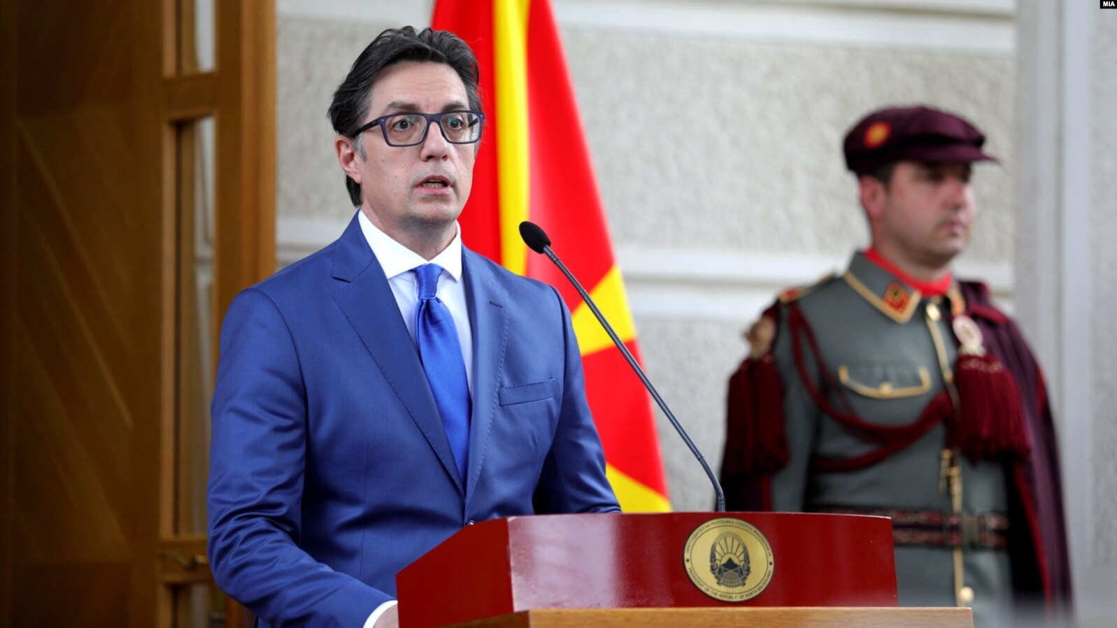 Presidenti i Maqedonisë së Veriut, Stevo Pendarovski.