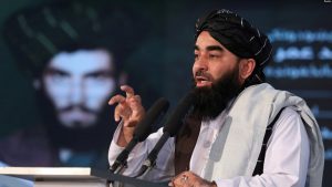 Zëdhënësi i talibanëve, Zabiullah Mujahid.