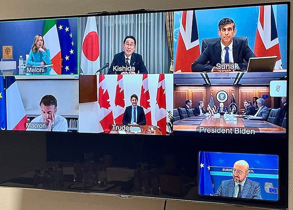 Udhëheqësit e G7