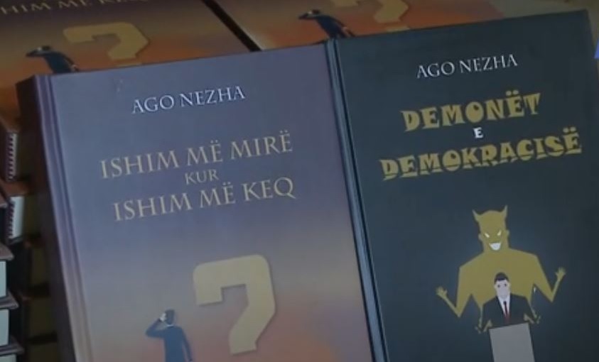 Ago Nezha promovon dy libra publicistikë