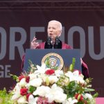 Presidenti Joe Biden mban fjalim në ceremoninë e diplomimit në Kolegjin Morehouse, 19 maj, 2024, Atlanta, Xhorxhia.