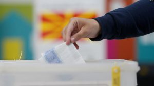 Votimi për zgjedhjet e 8 majit në Maqedoninë e Veriut.