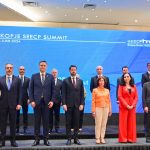 Presidentja e Kosovës, Vjosa Osmani, sot ka marrë pjesë në samitin SEECP të mbajtur në Shkup ku kanë marrë pjesë edhe përfaqësues të vendeve të rajonit