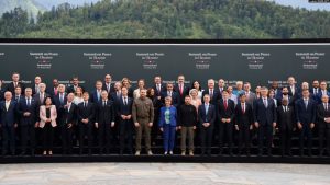 Dhjetëra liderë botërorë në samitin për Ukrainën në Zvicër, 15 qershor 2024.