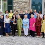 Presidentja e Kosovës, Vjosa Osmani, po merr pjesë në Samitin “Global Women Leaders” që po mbahet në Itali.