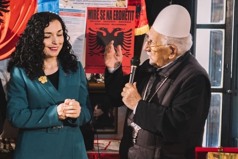 Osmani shpreh ngushëllime për vdekjen e at Belushit