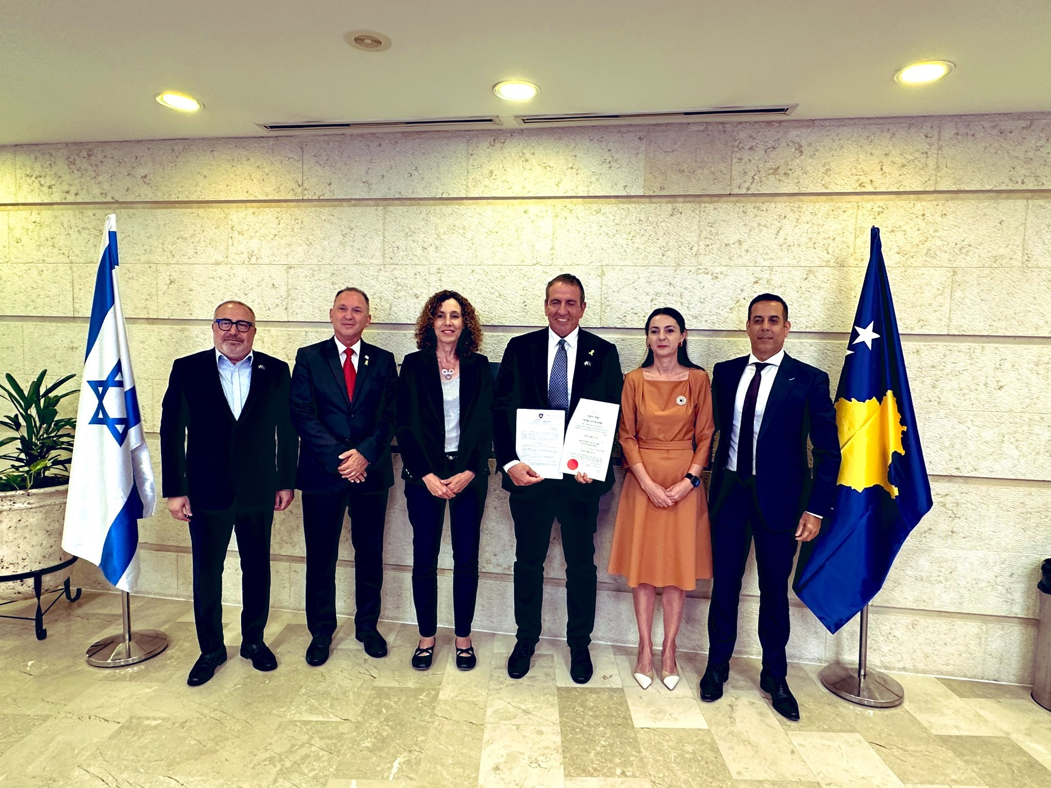 Kosova bëhet me Konsull Nderi në Izrael