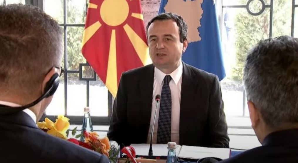 Albin Kurti  Kosova dhe Maqedonia e Veriut nuk kanë mosmarrëveshje  por partneritet e bashkëpunim të gjerë