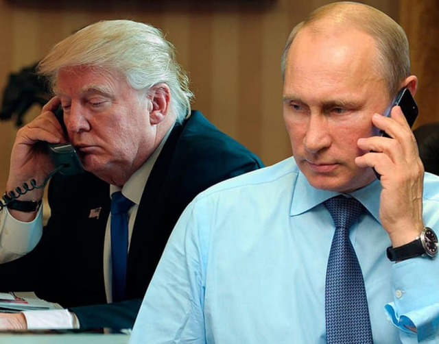 Një orë bisedë telefonike mes Trump dhe Putin  presidenti rus  Nuk tërhiqemi nga qëllimet tona