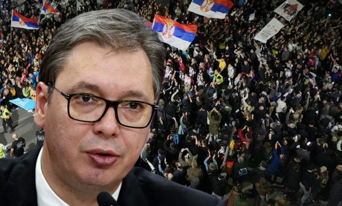Tubimet e ashpra në Serbi  Vuçiç u shpall  luftë  studentëve protestues  Do të shihni reagim shtetëror ndryshe nga çdo herë tjetër 