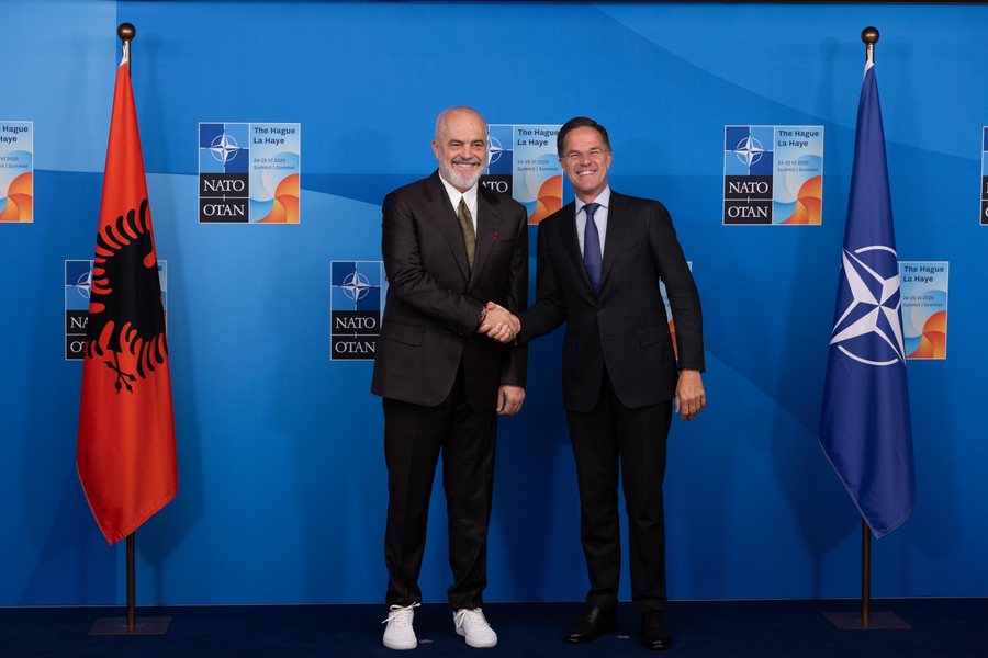 Kryeministri vizitë në Bruksel  Rama takohet sot me Sekretarin e Përgjithshëm të NATO s  Mark Rutte