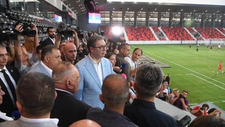 Vuçiç  qan  pas humbjes me Shqipërinë  S më zuri gjumi nga trishtimi  U pendova që nuk shkova në stadium 