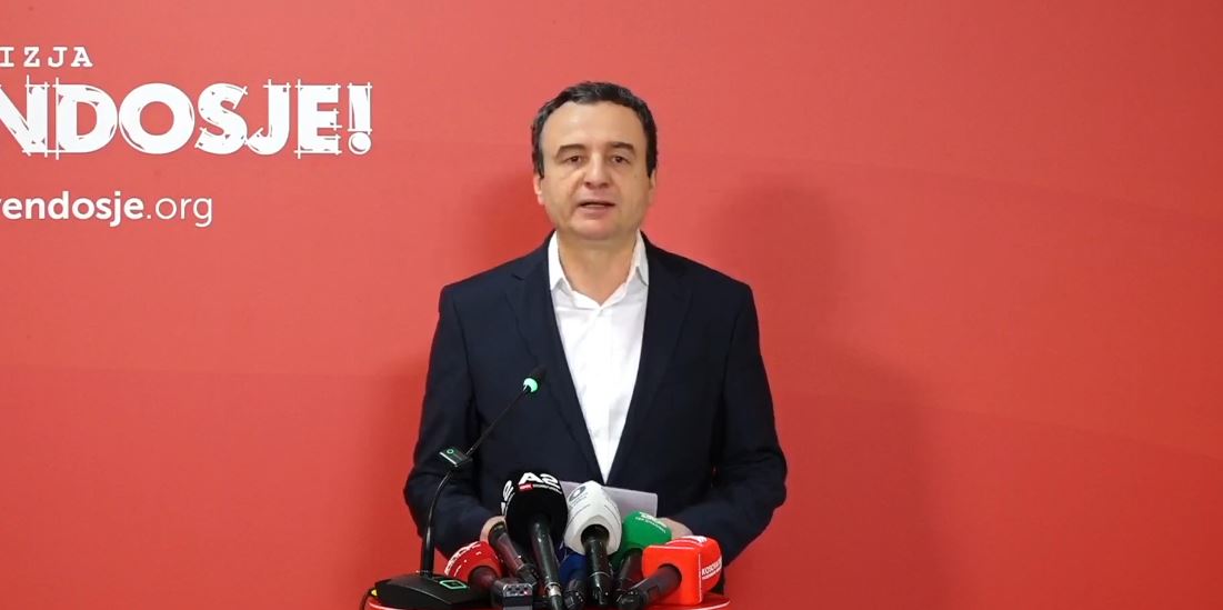 Zgjedhjet lokale në Kosovë  Kurti  3 komuna i fituam  në 12 shkojmë në balotazh